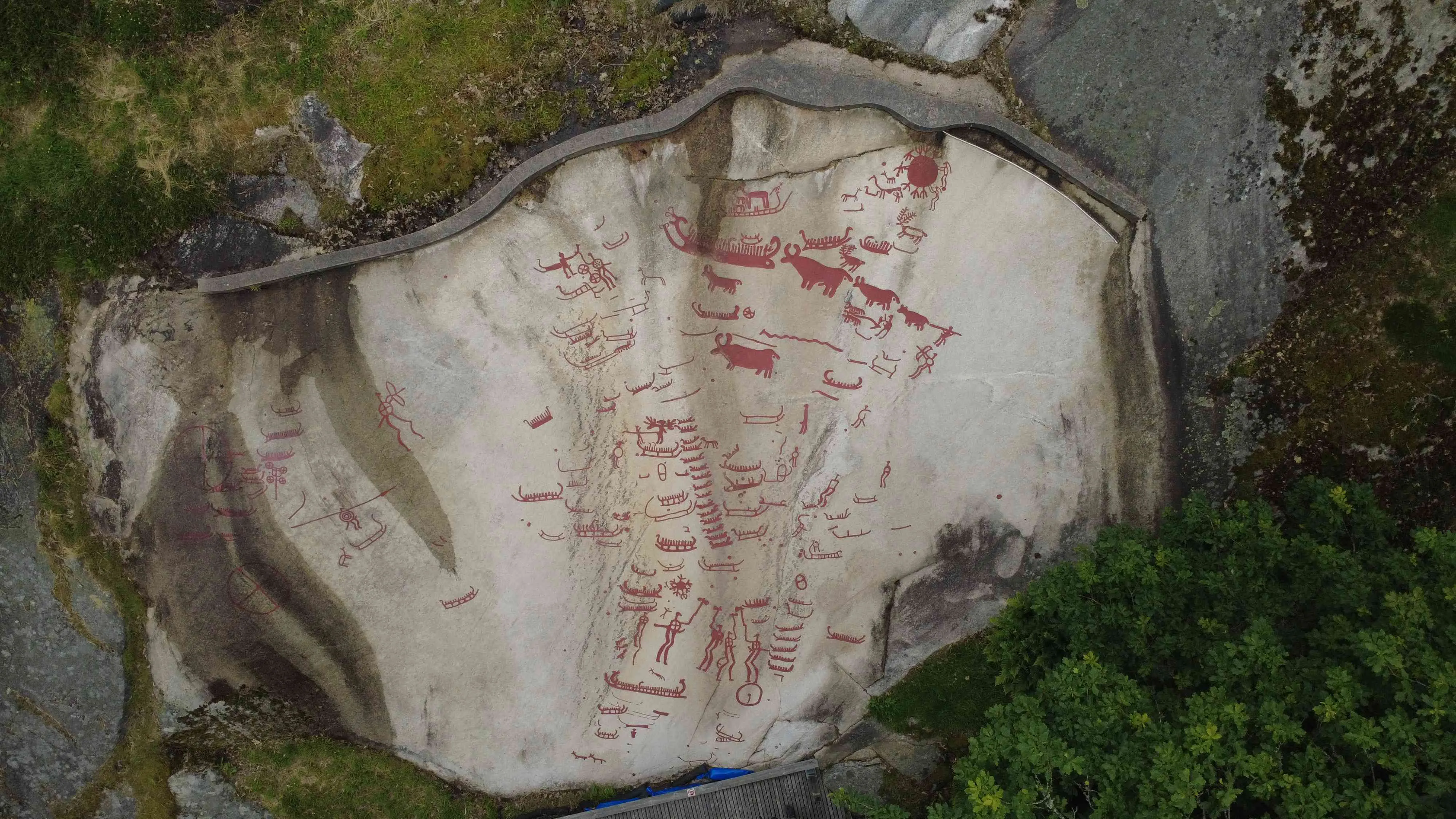 Aspeberget rock carvings