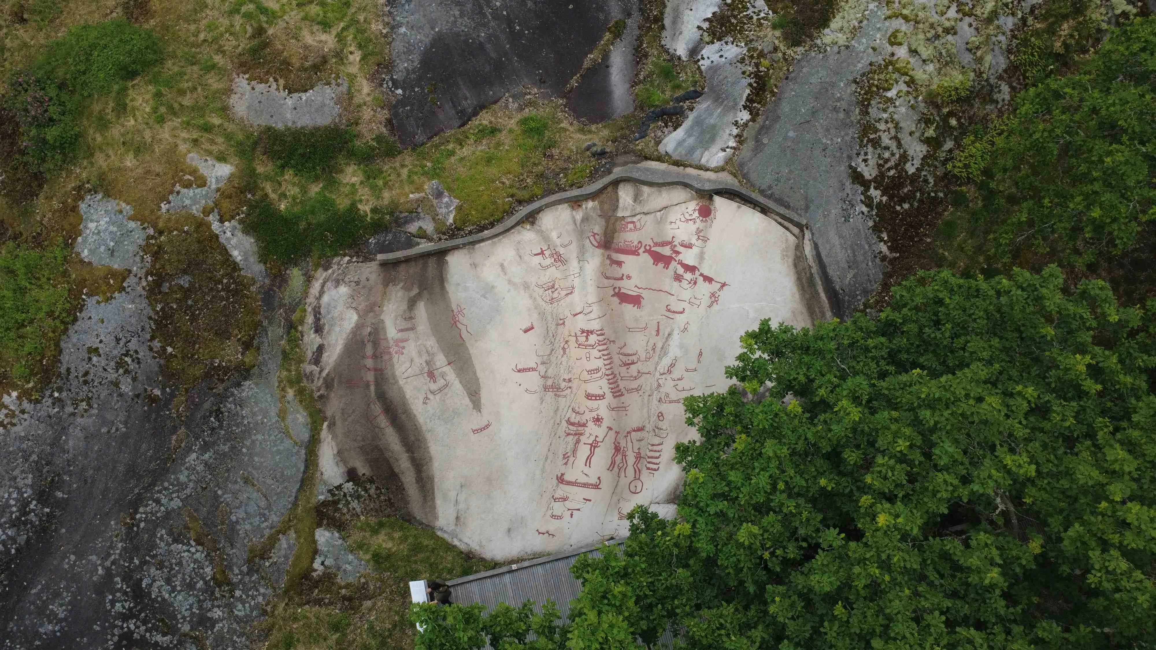 Aspeberget rock carvings