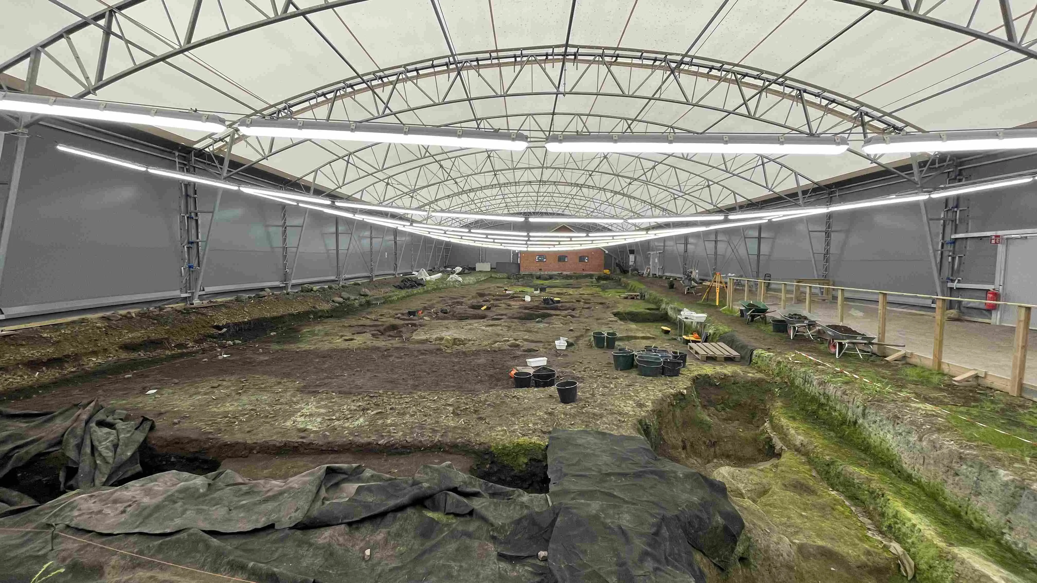 Archaeological excavation site of Uppåkra