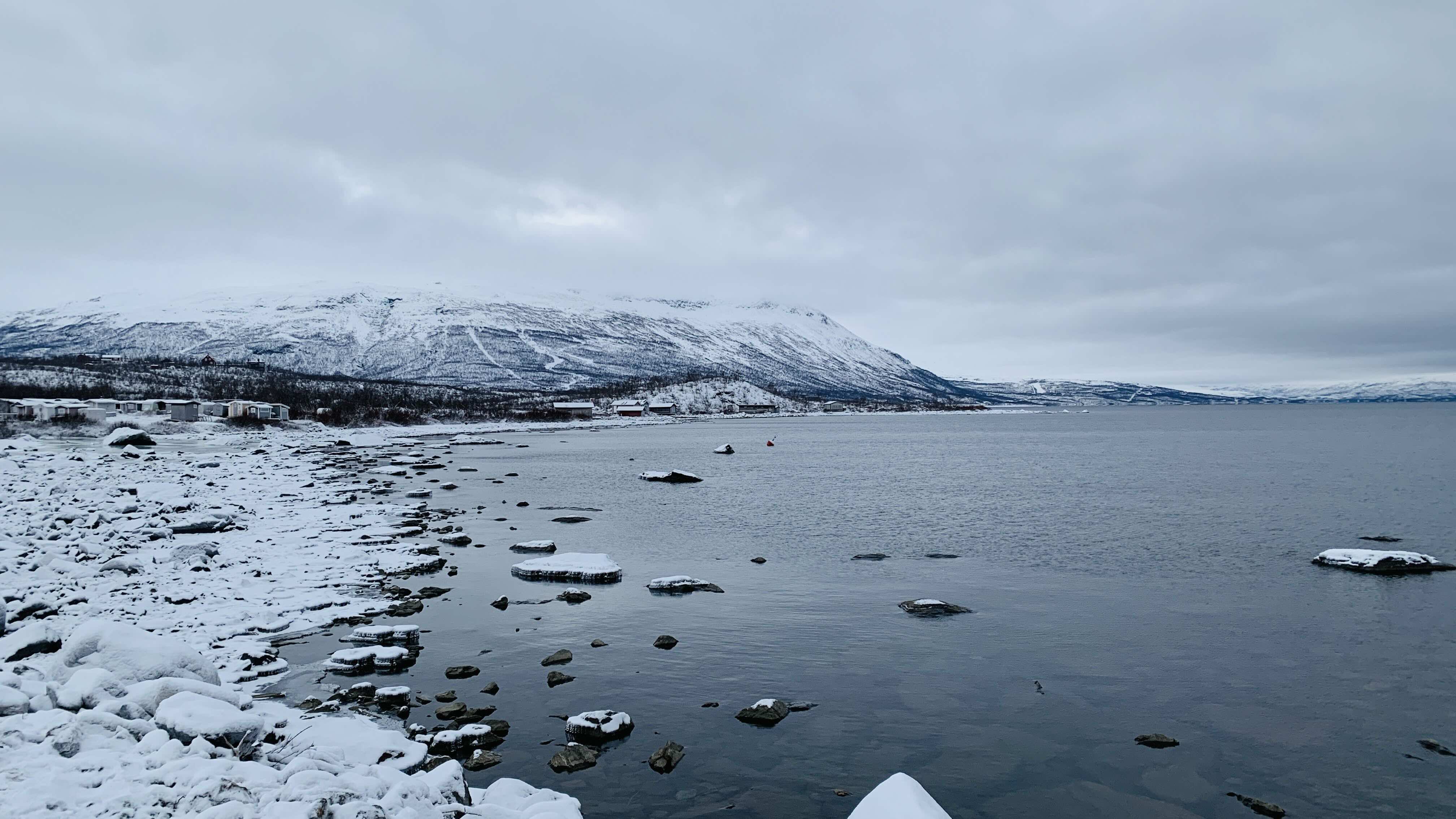mountains and lake
